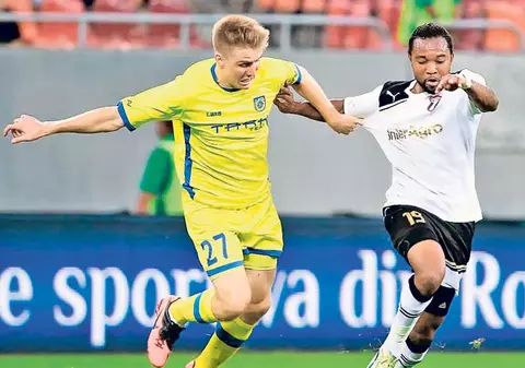 Astra merge mai departe! Ghanezul Bukari şi portarul Lung jr, cei mai buni fotbalişti contra lui Domzale
