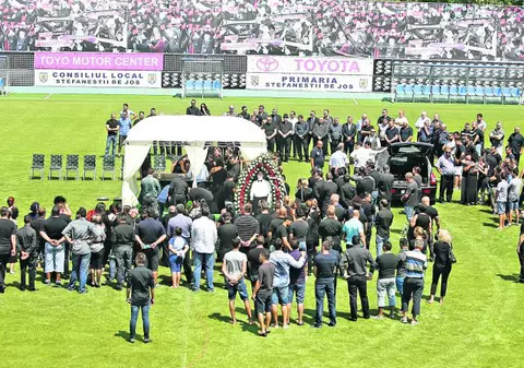 Afaceristul ilfovean Nae Nicolae, înmormântat în acorduri de fanfară