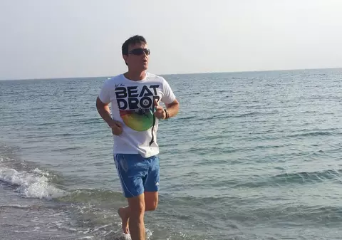 La 50 de ani, Aurel Moldoveanu aleargă zilnic 5 kilometri, pentru a-şi menţine tonusul