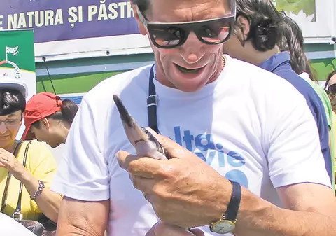 Ivan Patzaichin a luat parte la popularea Dunării cu sturioni