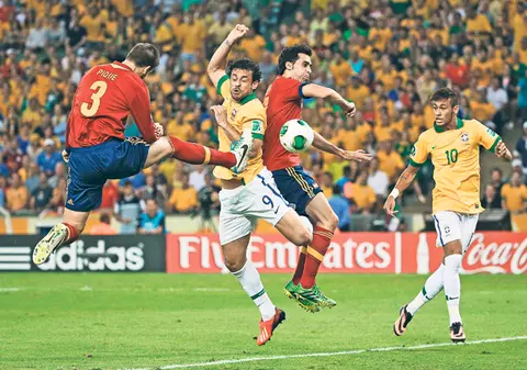 Spania, umilită! Ibericii au suferit în finala Cupei Confederaţiilor cel mai sever eşec