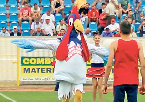 Mascota echipei FC Botoşani a stârnit mânia suporterilor
