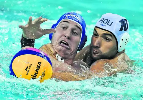 Le-a intrat moralul la apă! Componenţii naţionalei de polo au resimţit din plin eşecul (4-7) cu Kazahstan la Mondiale