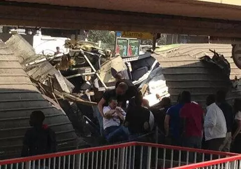 ACCIDENT ÎNGROZITOR DE TREN! "Sunt scene APOCALIPTICE"