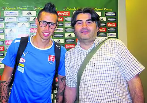 Reporterii ziarului Libertatea au stat de vorbă cu Marek Hamsik, vedeta slovacilor