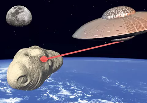 Ipoteză şocantă: Meteoritul de la Celiabinsk, «trimis» pe Terra de un OZN