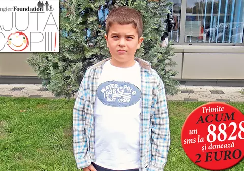 Hai să-l ajutăm pe Tudor! Băieţelul cu diabet are nevoie de un aparat special pentru măsurarea glicemiei