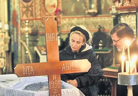 Deşi e în doliu, Daniela Györfi va boteza un copil