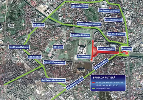 Uite ce zone trebuie să ocoleşti mâine în Capitală! Sindicaliştii din transporturi vor protesta