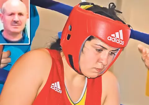Antrenorul Constantin Gălbenuşe explică gestul pugilistei Florina Radu: «A vrut să-şi taie venele din cauza arbitrilor!»