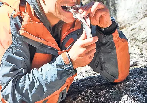 «L-am răsfăţat cu ciocolată, deşi în pădure mănâncă viermi şi omizi» | Veres Istvan, bucătarul de la «Top Chef» a gătit pentru celebrul Bear Grylls