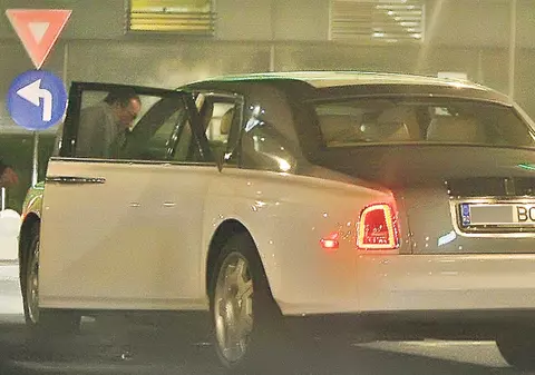 Borcea şi-a dus la revizie Rolls-ul de la Gigi Becali