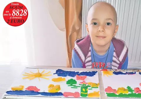 Singura şansă a Alexandrei e în SUA. O fetiţă cu tumoră cerebrală inoperabilă trebuie să ajungă la o clinică din Houston, Texas