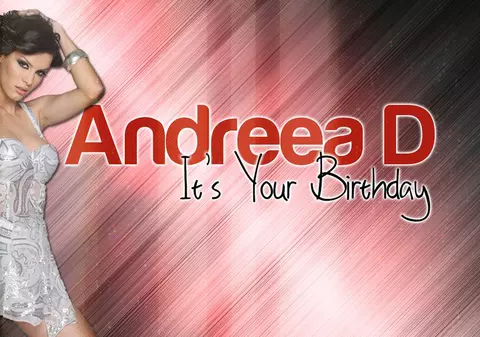 PREMIERĂ LIBERTATEA.RO | Andreea D dă startul petrecerii de ziua ta - "It's your birthday"
