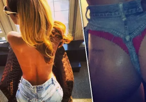 IMAGINI cu o VEDETĂ FEMININĂ, SURPRINSĂ APROAPE DEZBRĂCATĂ, au apărut pe internet! FOTO