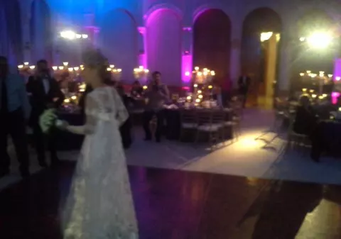 MOMENT TENSIONAT la nunta Alessandrei Stoicescu. Iată CE AU PĂŢIT MIRII