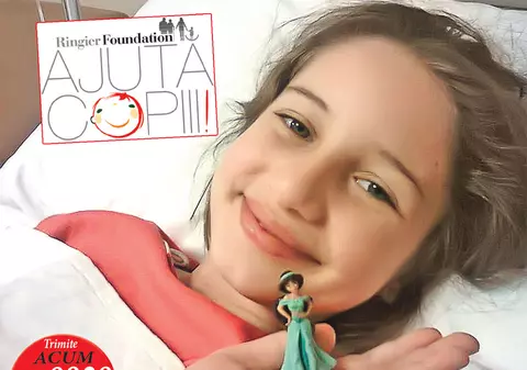 Luana a fost operată la inimă!  Fetiţa de 8 ani a primit banii necesari intervenţiei de corectare a defectului septal atrial de care suferea