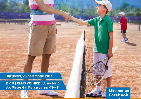 Victor Hănescu joacă la ”juniori”