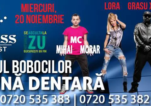 Lora și Grasu XXL cântă pentru bobocii de la Stomatologie 