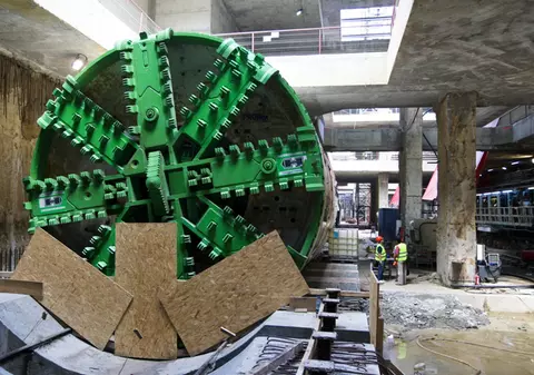 Au început lucrările la cel de-al doilea tunel de metrou de pe magistrala 5