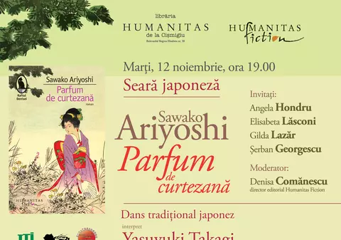 Seară japoneză  cu ”Parfum de curtezană”