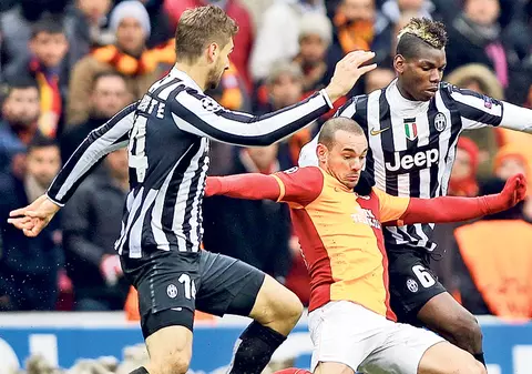 Sneijder a ucis «Bătrâna Doamnă»! Olandezul lui Galatasaray a eliminat-o pe Juventus din Ligă