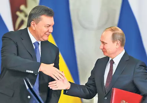 Ucraina, "amanetată" de Putin