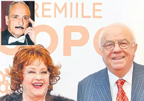Stela Popescu n-a avut niciodată probleme cu soţiile partenerilor ei de scenă Arşinel şi regretatul Bănică sr