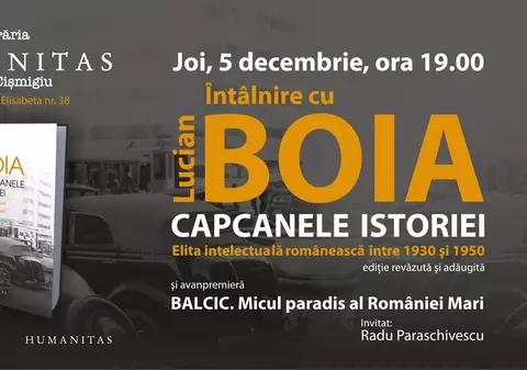 Lucian Boia va prezenta în avanpremieră "Balcic. Micul paradis al României Mari"