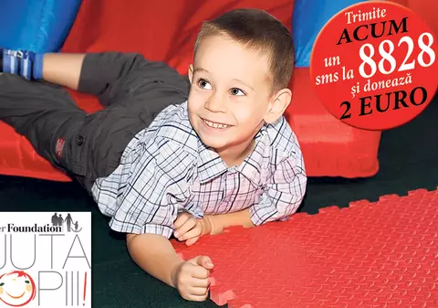 Dar din dar se face Raiul! Părinţii altui micuţ bolnav i-au dăruit lui Mihai 4.000 € din donaţia primită pentru propriul copil