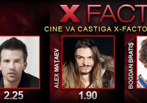 Finala X Factor, de interes naţional! Românii îşi pot vota favoriţii la casele de pariuri