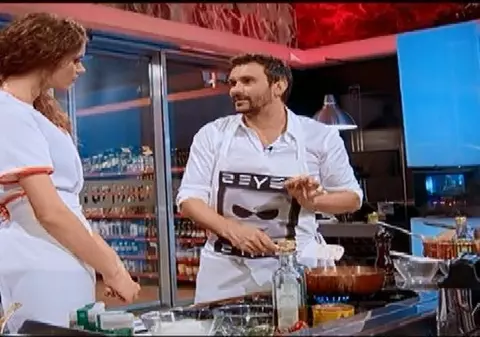 Nicolai Tand găteşte alături de câştigătoarea "Miss Universe România” la Top Chef