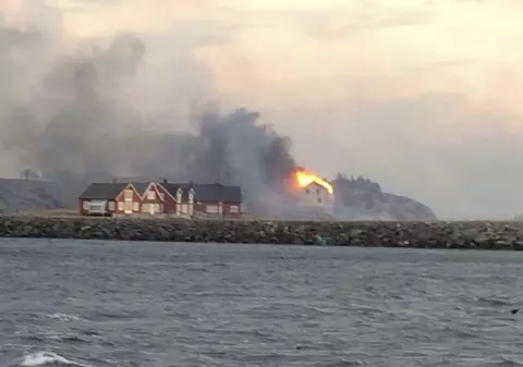 Dezastru în Norvegia! Două sate distruse de un incendiu scăpat de sub control | VIDEO