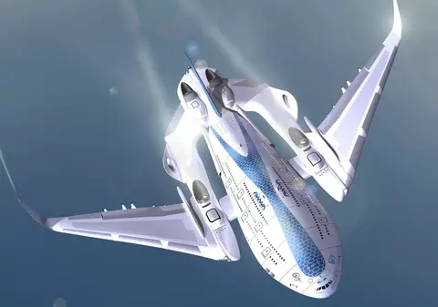 Proiect SPECTACULOS! Superavionul de pasageri care se rupe în bucăţi în caz de accident | FOTO