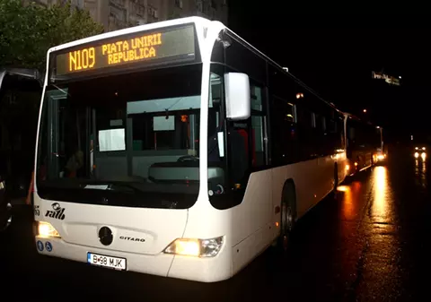 RATB face modificări: 10 linii de noapte vor fi reorganizate