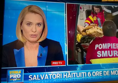 ANDREEA ESCA A PURTAT DOLIU LA ŞTIRI, în semn de respect pentru ADRIAN IOVAN