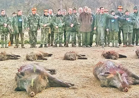SCANDAL la VÂNĂTOAREA LUI ŢIRIAC. S-a cerut INTERVENŢIA POLIŢIEI | FOTO