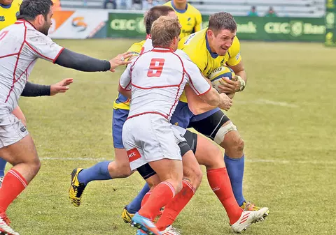I-am bătut pe «urşi»! Naţionala de rugby a României a învins în deplasare Rusia