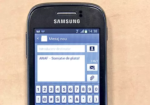 Fiscul ne va soma prin SMS să ne plătim taxele!