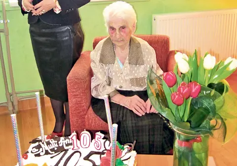 Maria Dragomir ne-a dezvăluit secretul longevităţii: «Dacă mă măritam, nu mai ajungeam la 105 ani»