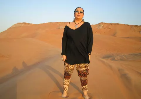 Liza Panait aduce fascinaţia Saharei pe podium | FOTO