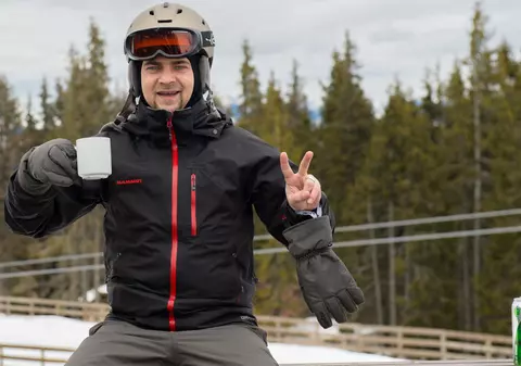 Cosmin Seleși, ARBITRU PE PÂRTIA DE SCHI