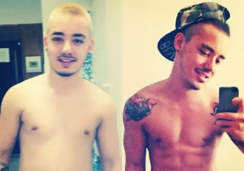 ADRIAN ŢUŢU, transformare ULUITOARE.  Din vară şi până acum a reuşit să înlocuiască grăsimea cu pătrăţele!