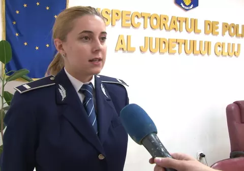 "Fata de la pagina 5" a ajuns unul dintre purtatorii de cuvânt ai IPJ Cluj 