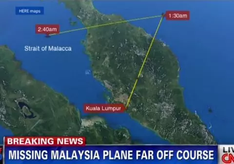 Ştire de ultimă oră despre avionul dispărut între Kuala Lumpur și Beijing. AUTORITĂŢILE N-AU EZITAT ŞI AU ACŢIONAT