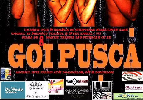 CONCURS LIBERTATEA.RO | Iată câştigătoarele invitaţiilor la show-ul incendiar făcut de stripperii Ioanei Popescu, de 8 martie!