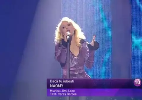 FINALA NAŢIONALĂ EUROVISION 2014. NAOMI, lacrimi în FINALĂ!