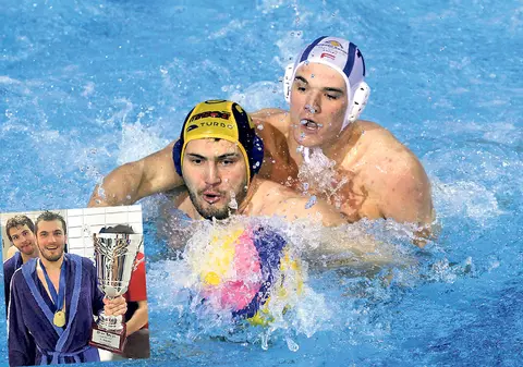 Erou în Croaţia | Poloistul Cosmin Radu a câştigat duminică Liga Adriatica cu Primorje EB Rijeka