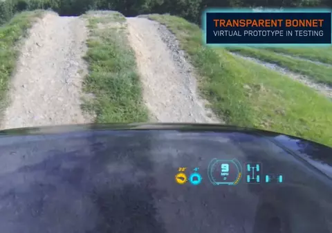 Imagini incredibile! Maşinile viitorului vor fi «transparente» | VIDEO