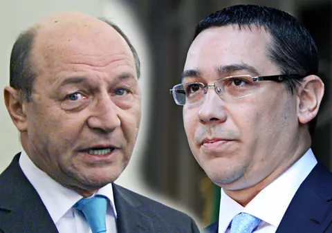 PONTA: "Ăsta e preşedintele Băsescu. Un preşedinte decăzut, o ruşine". Vezi ce a răspuns ŞEFUL STATULUI